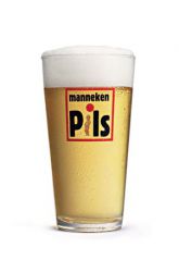 Manneken Pils verre